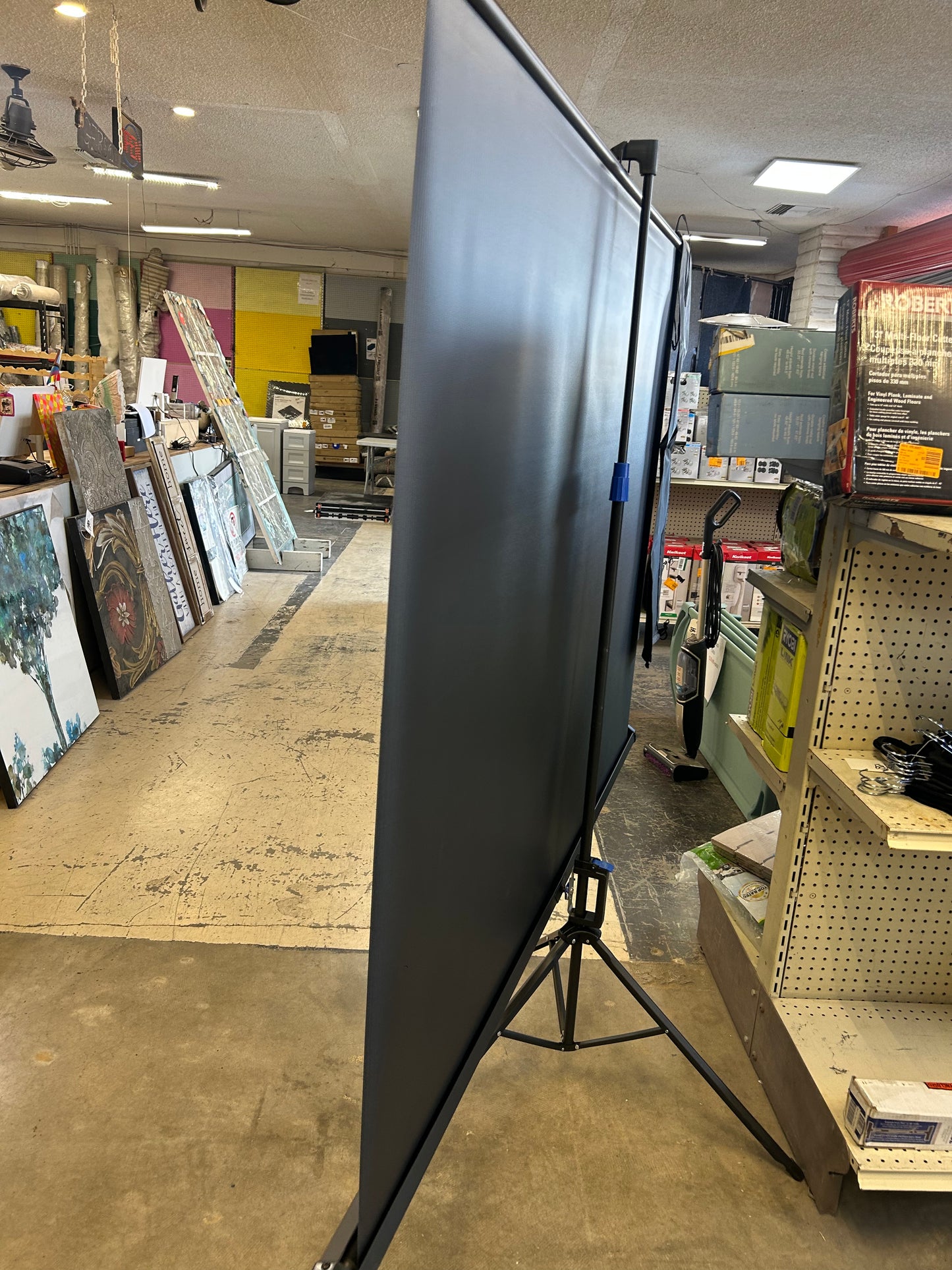 70x70 Projector Screen with stand