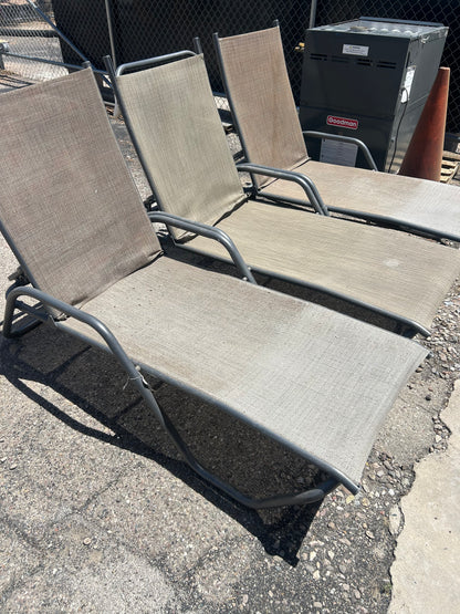 Pool lounge chairs