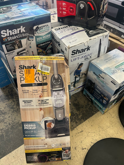Shark vacuums, and shampooers