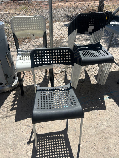 Plastic chairs