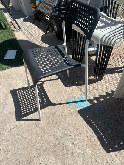 Plastic chairs