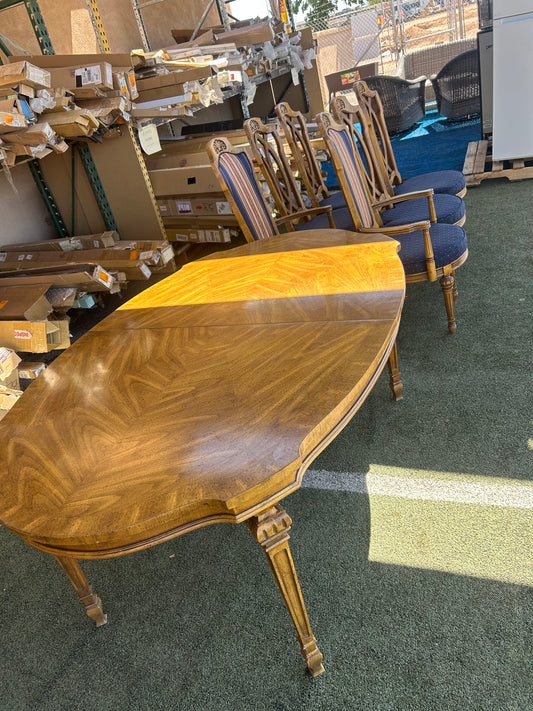 Wood Table with Chairs