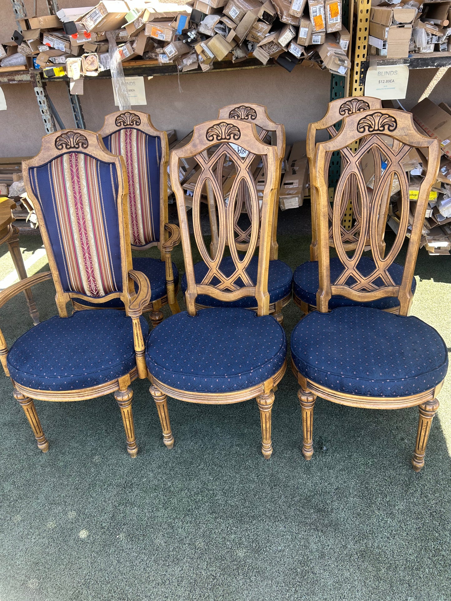 Wood Table with Chairs