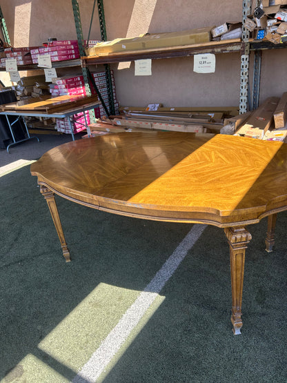 Wood Table with Chairs