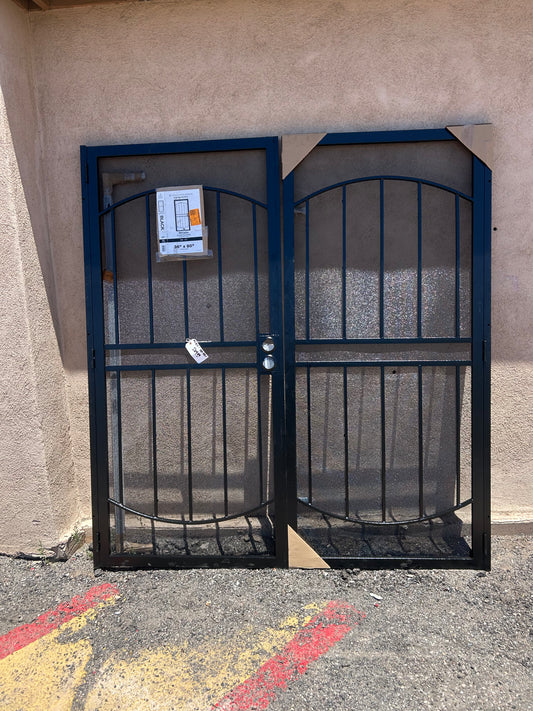 Double security doors set