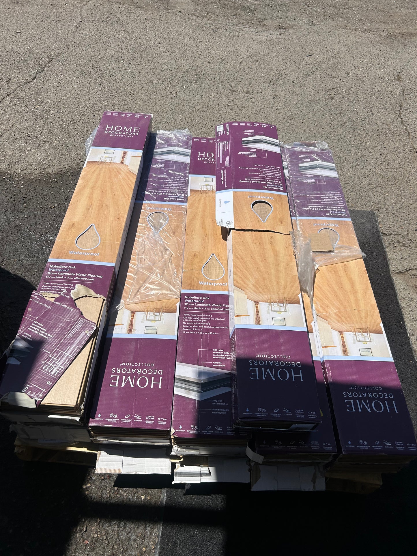 Home decorators, waterproof, laminate, wood flooring