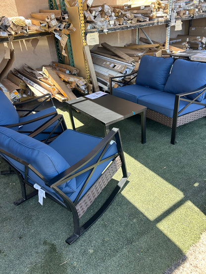 4- piece wicker patio set ￼