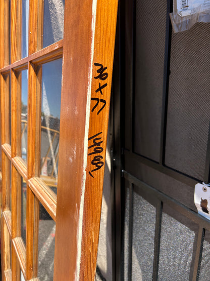15-Lite exterior door