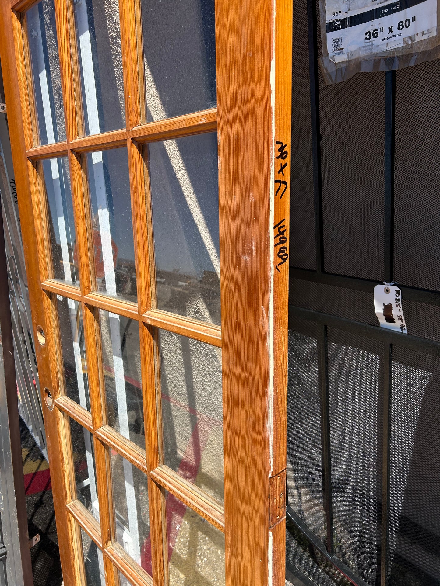 15-Lite exterior door
