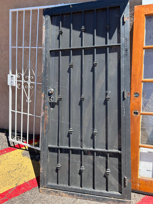 Wrought Iron Security Door