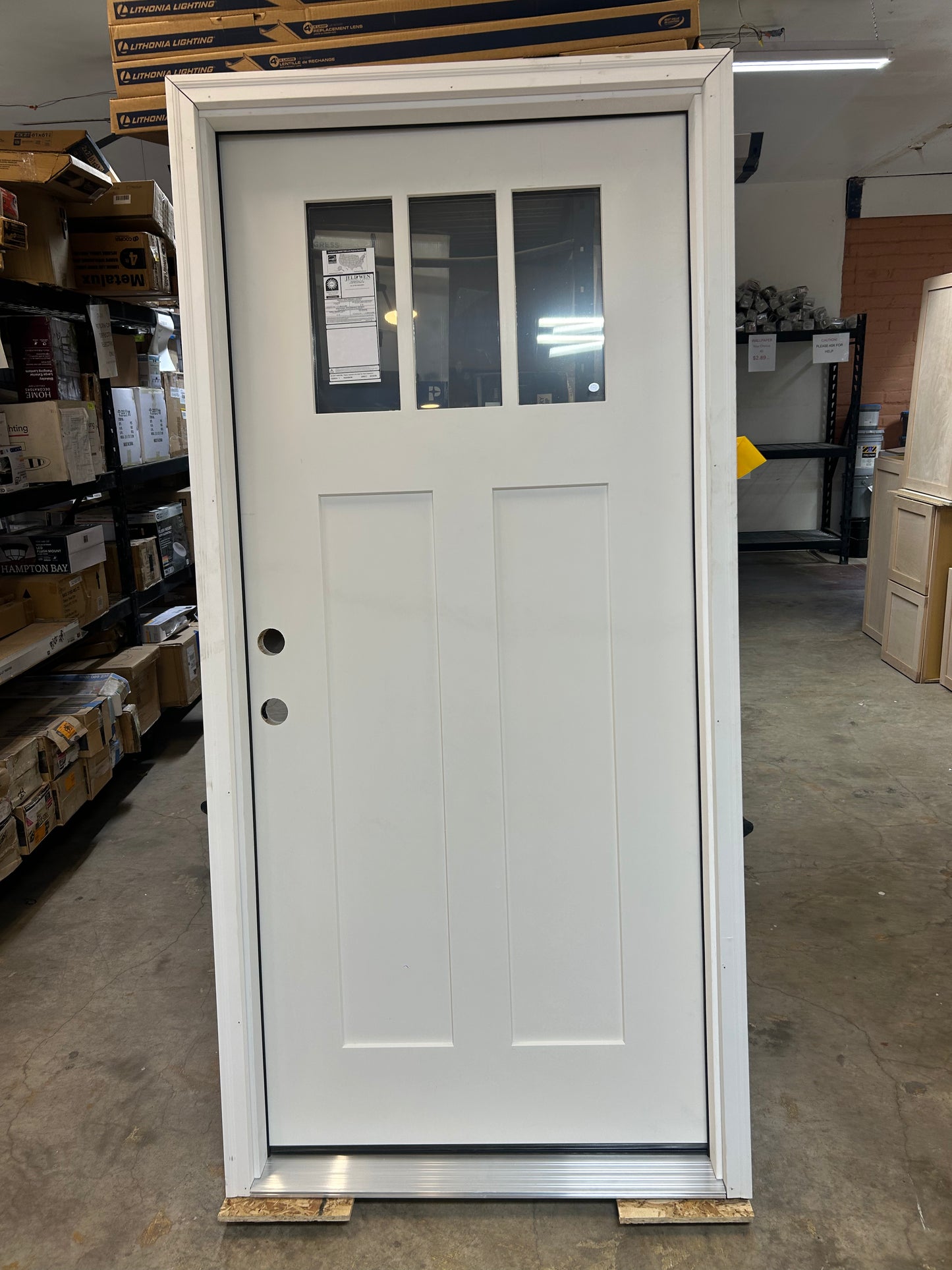 Exterior door