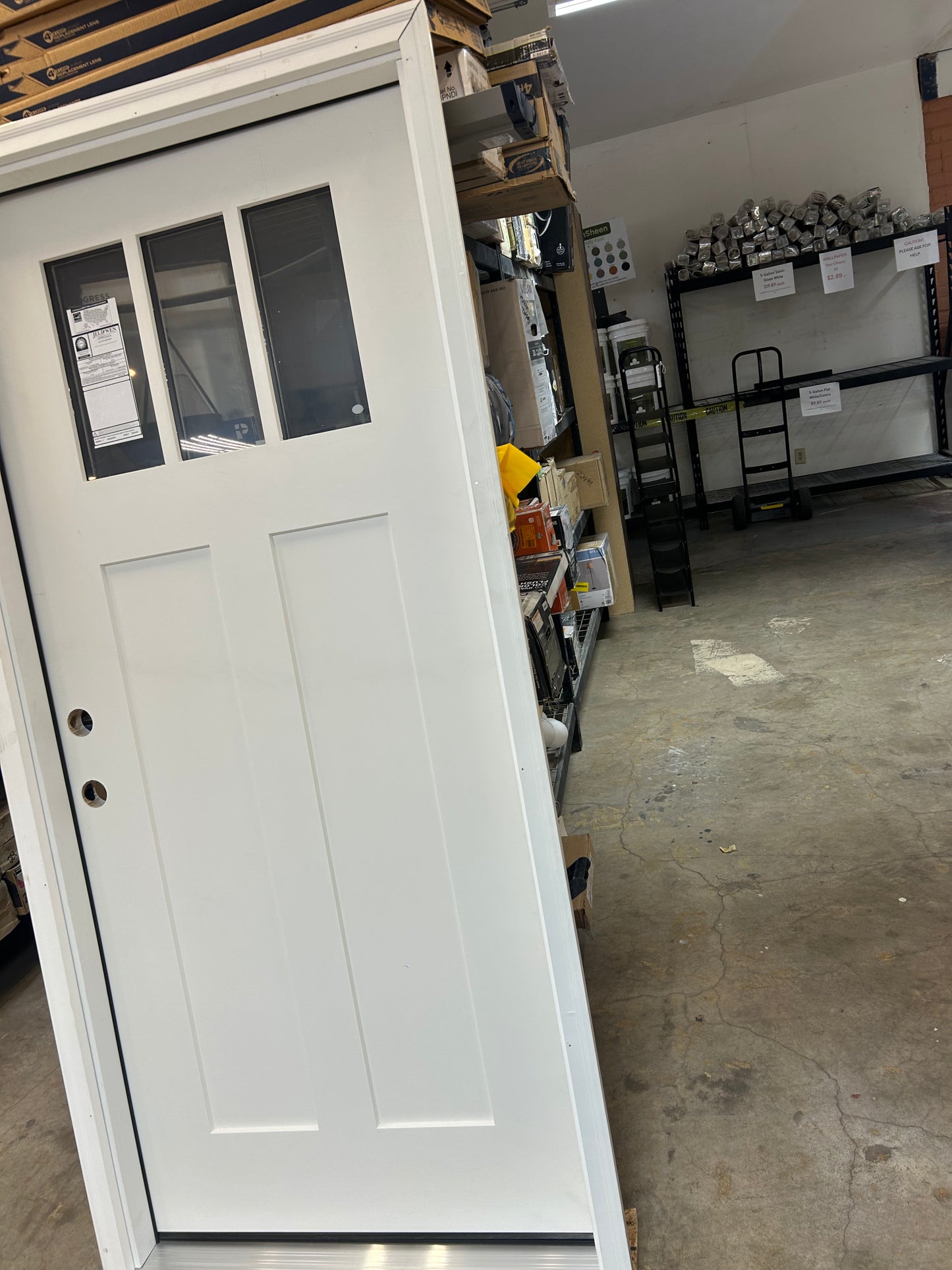 Exterior door