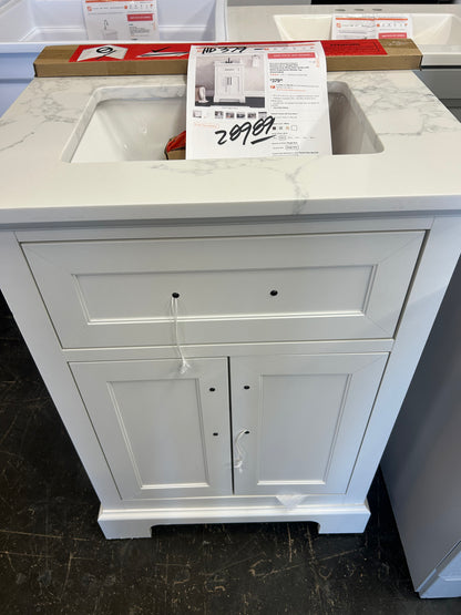 Doveton 24” single sink bathroom vanity