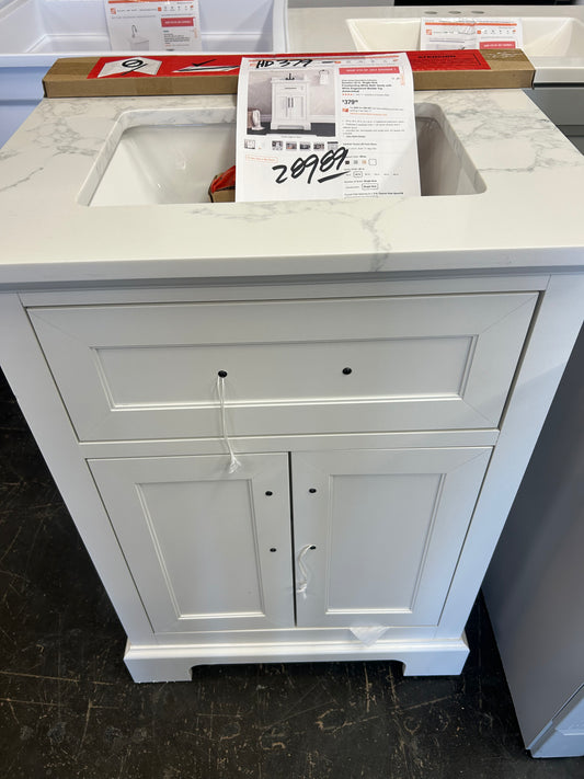 Doveton 24” single sink bathroom vanity
