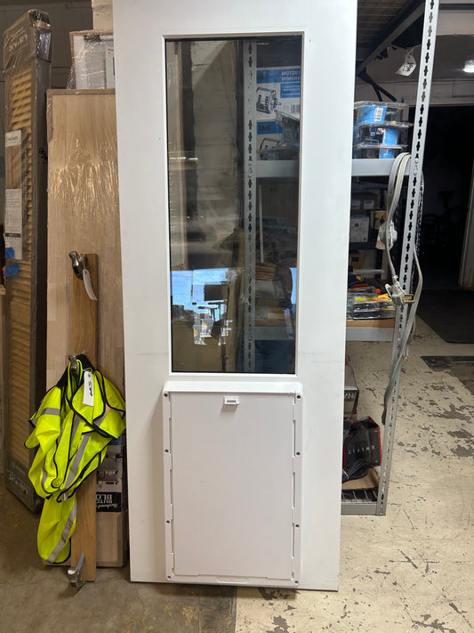 Exterior door w/X-Large doggie door