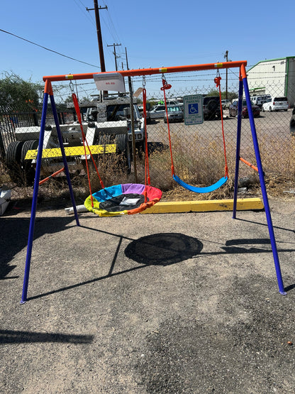 Swing set for the backyard