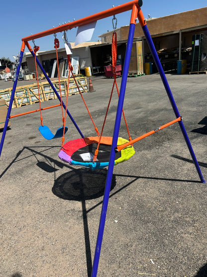 Swing set for the backyard