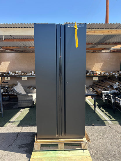 Husky heavy duty garage storage cabinet