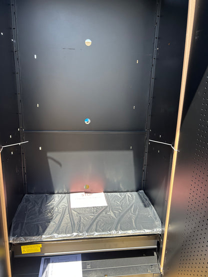 Husky extra wide garage storage cabinet
