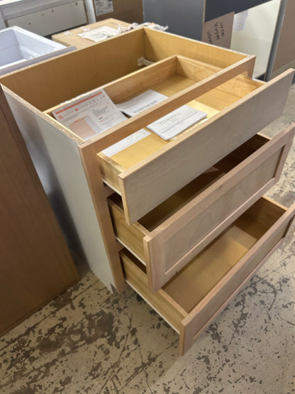 30” drawer base kitchen cabinet