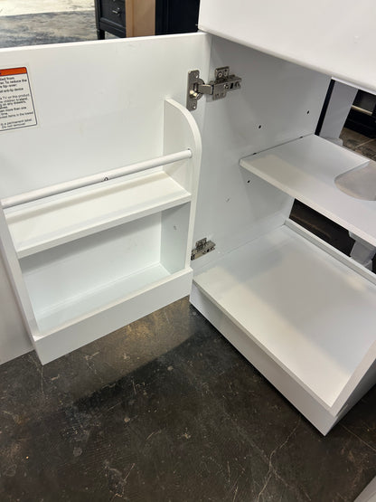 18” bathroom vanity