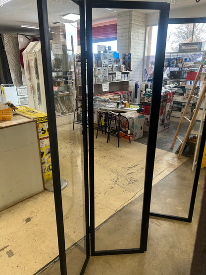 6 foot tall, clear, plastic partition