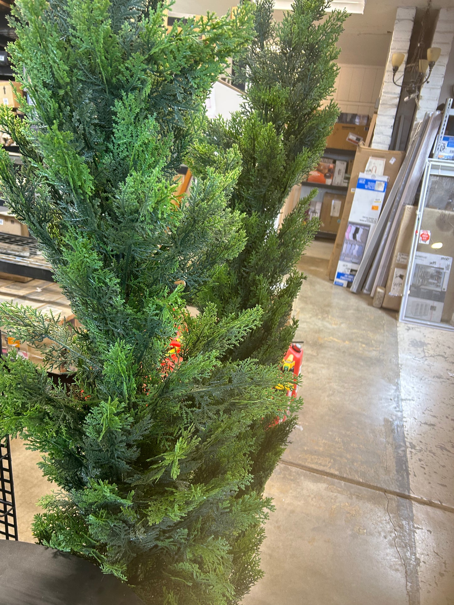 Artificial Topiary Cedar trees ￼