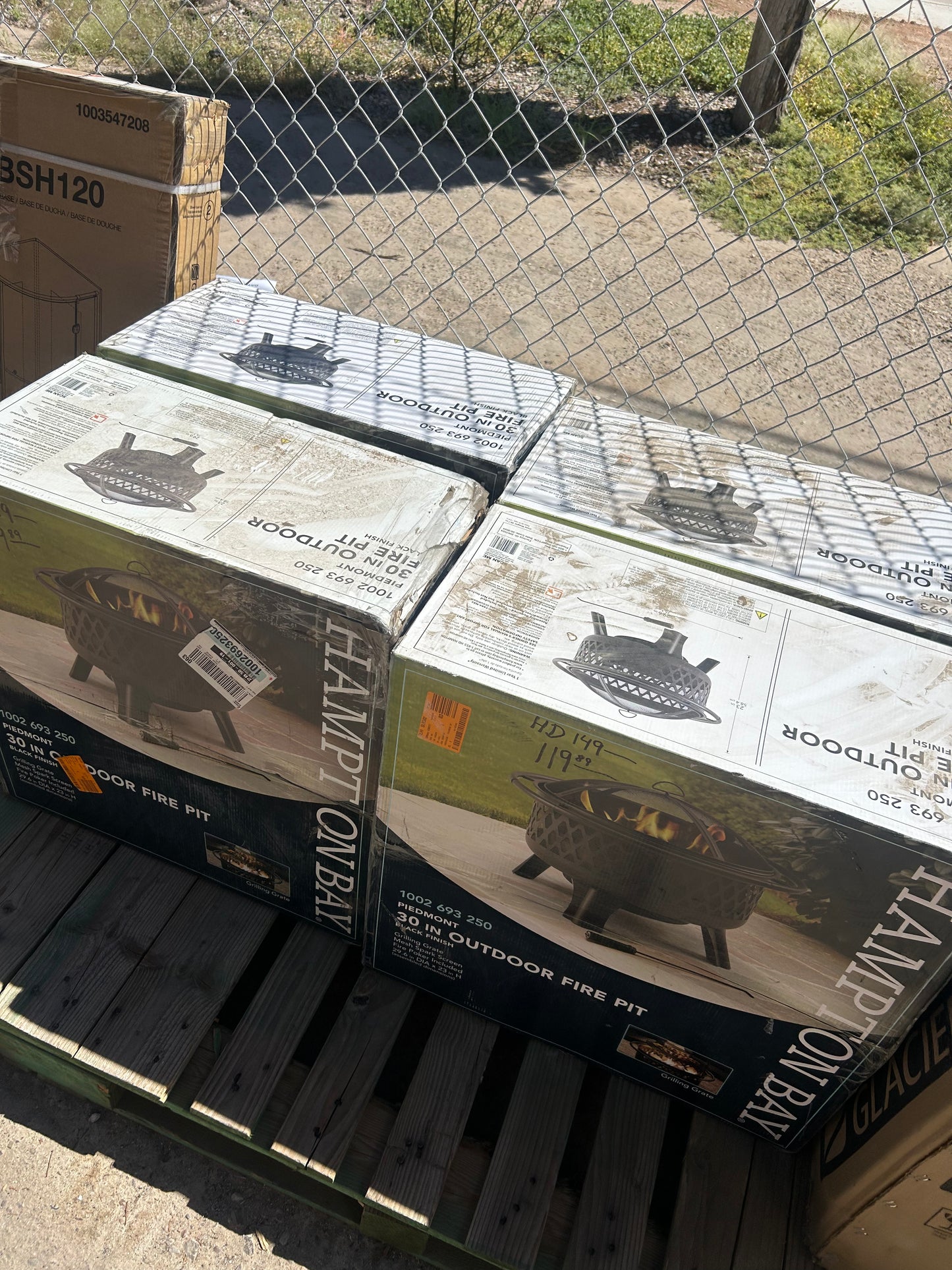 Hampton Bay fire pits
