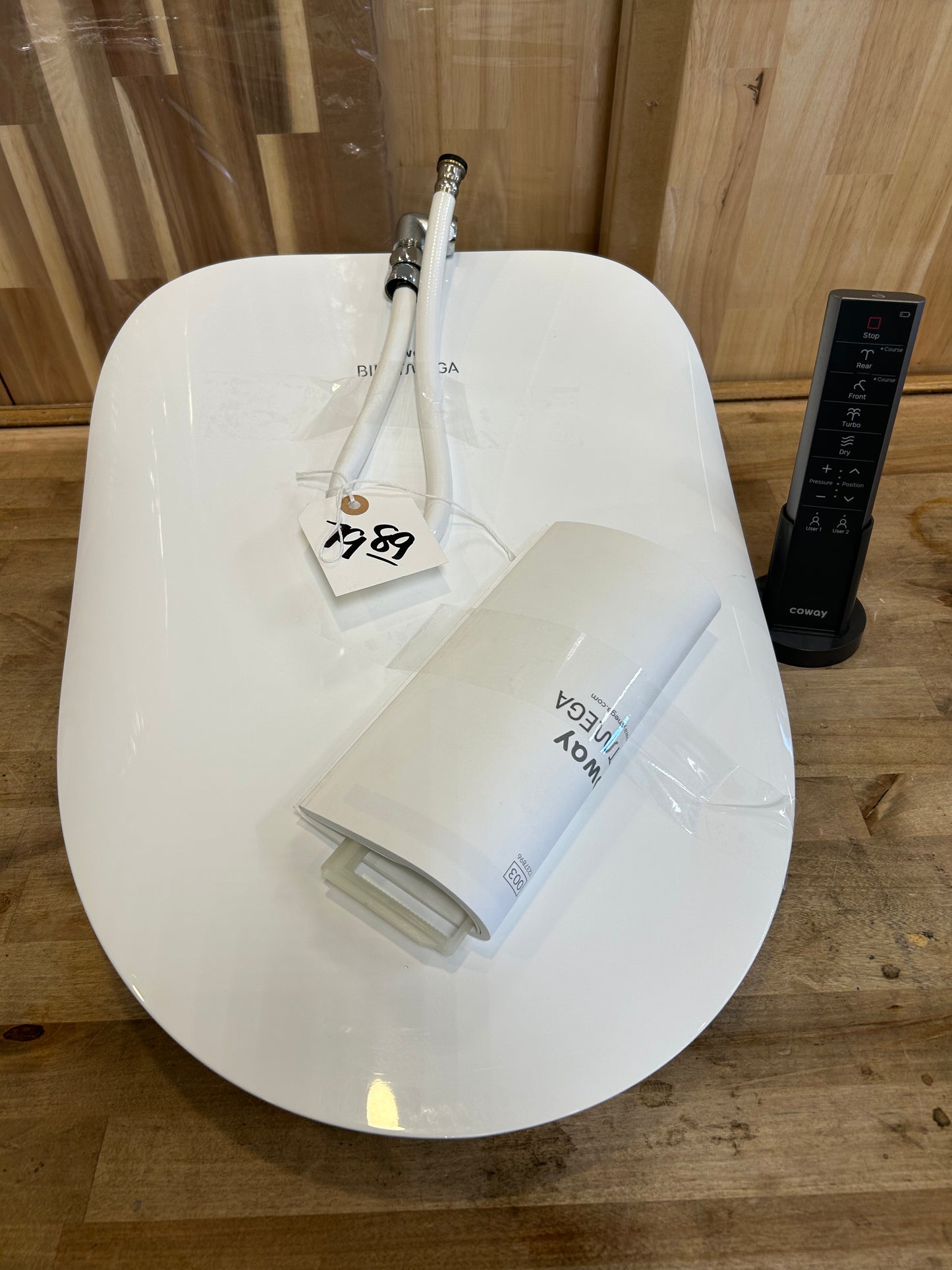 Bidetmega 500s electric instant heating bidet seat