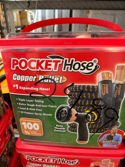 Pocket hose
