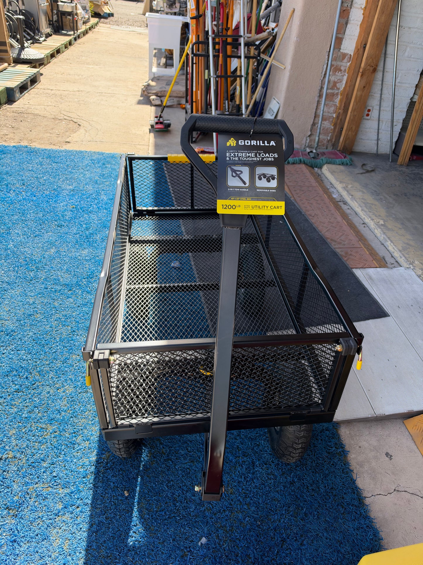 Gorilla utility garden cart