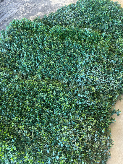 Green Artificial Jasmine Leaf Panels