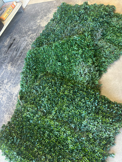 Green Artificial Jasmine Leaf Panels