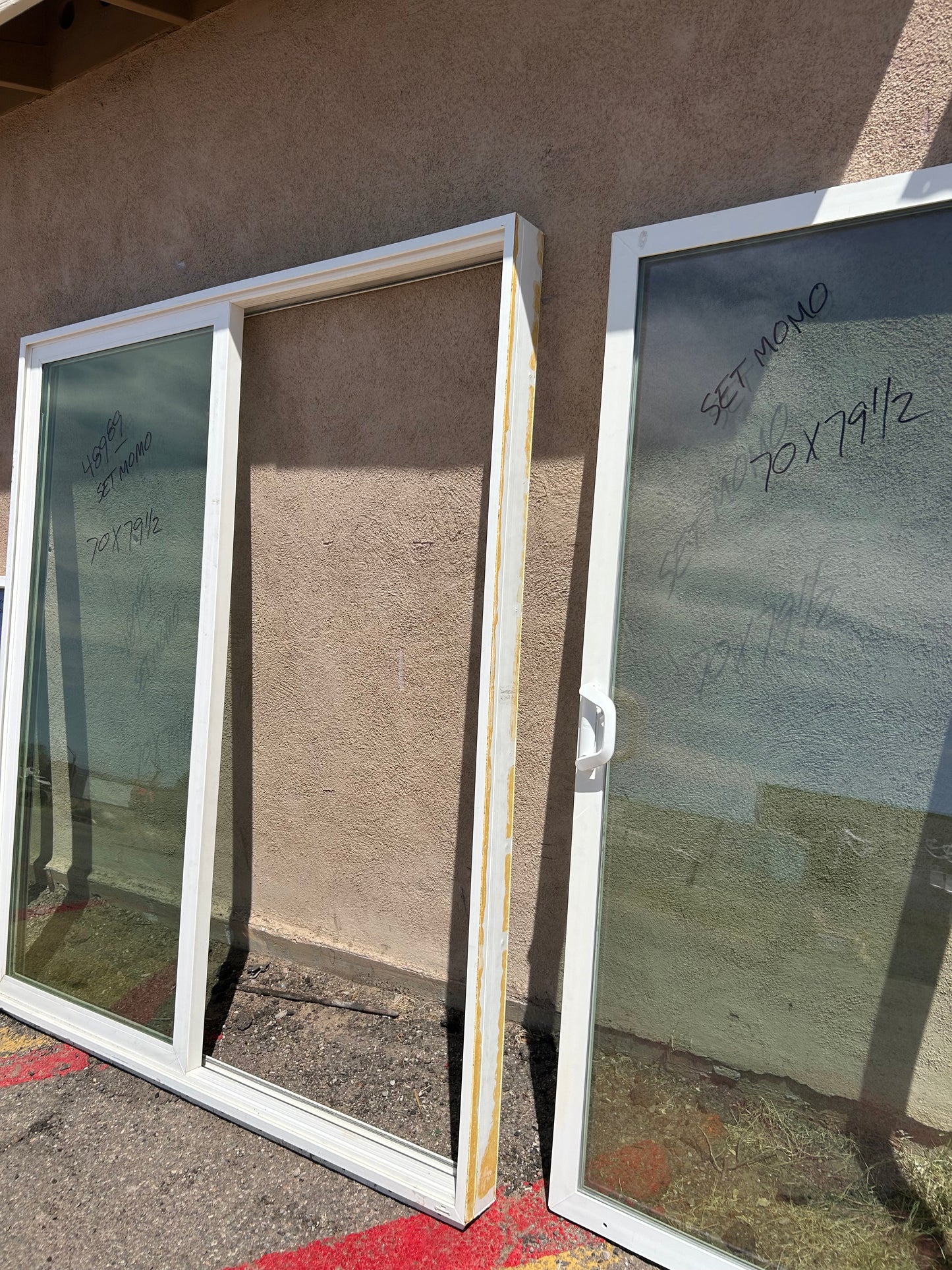 Sliding Glass Door w/frame