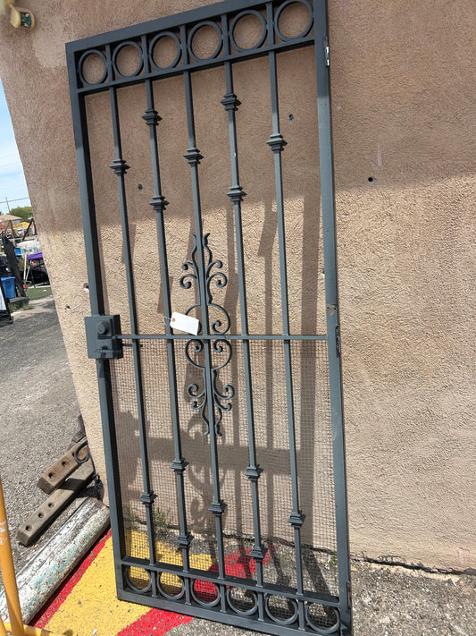 Wrought Iron Security Door