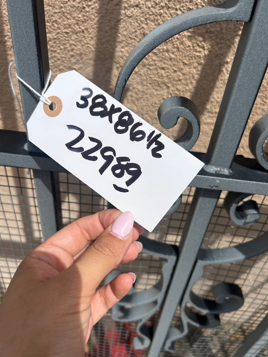 Wrought Iron Security Door