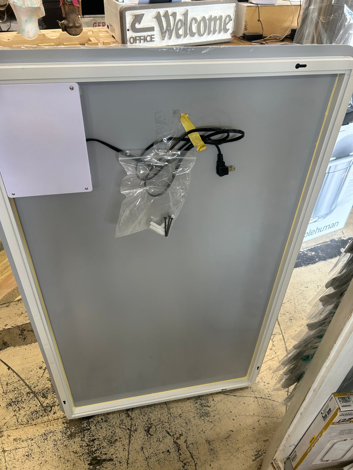 Rectangular Frameless LED Backlit Light