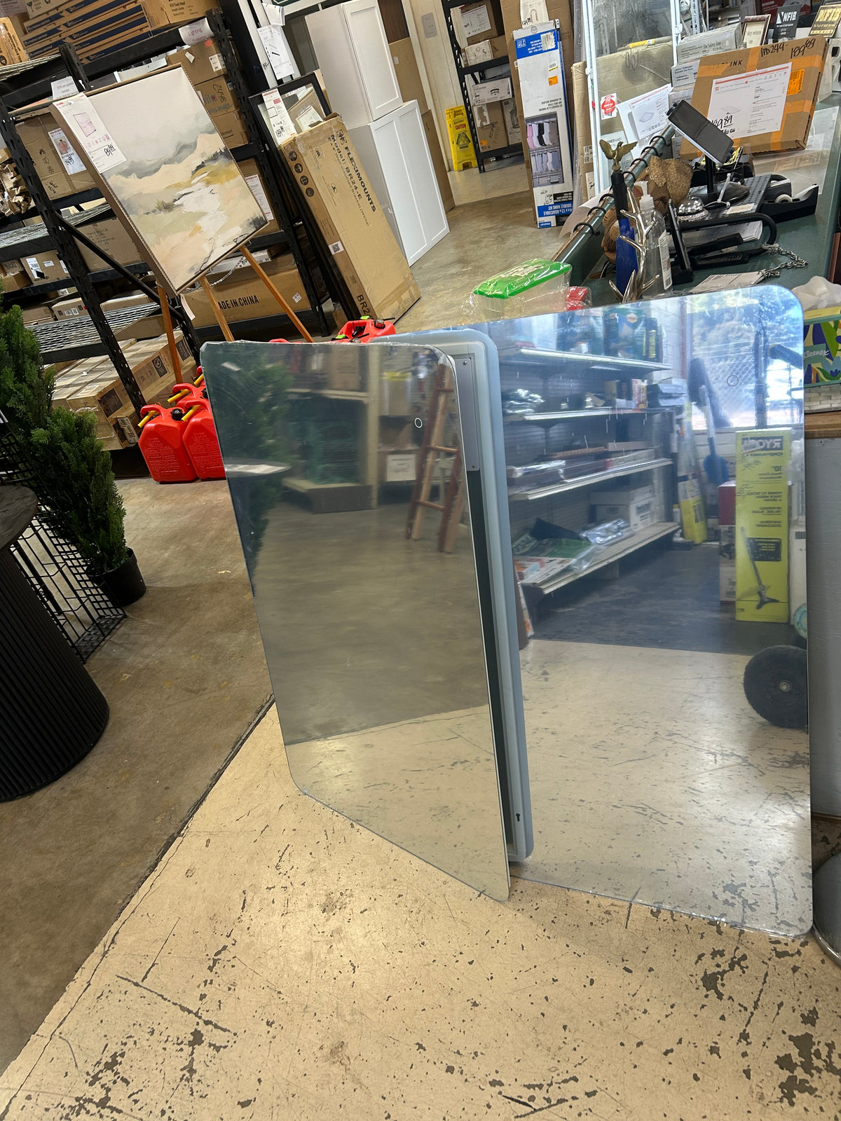 Rectangular Frameless LED Backlit Light