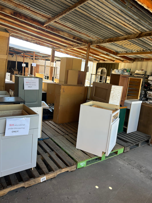 $20 Cabinet Sale