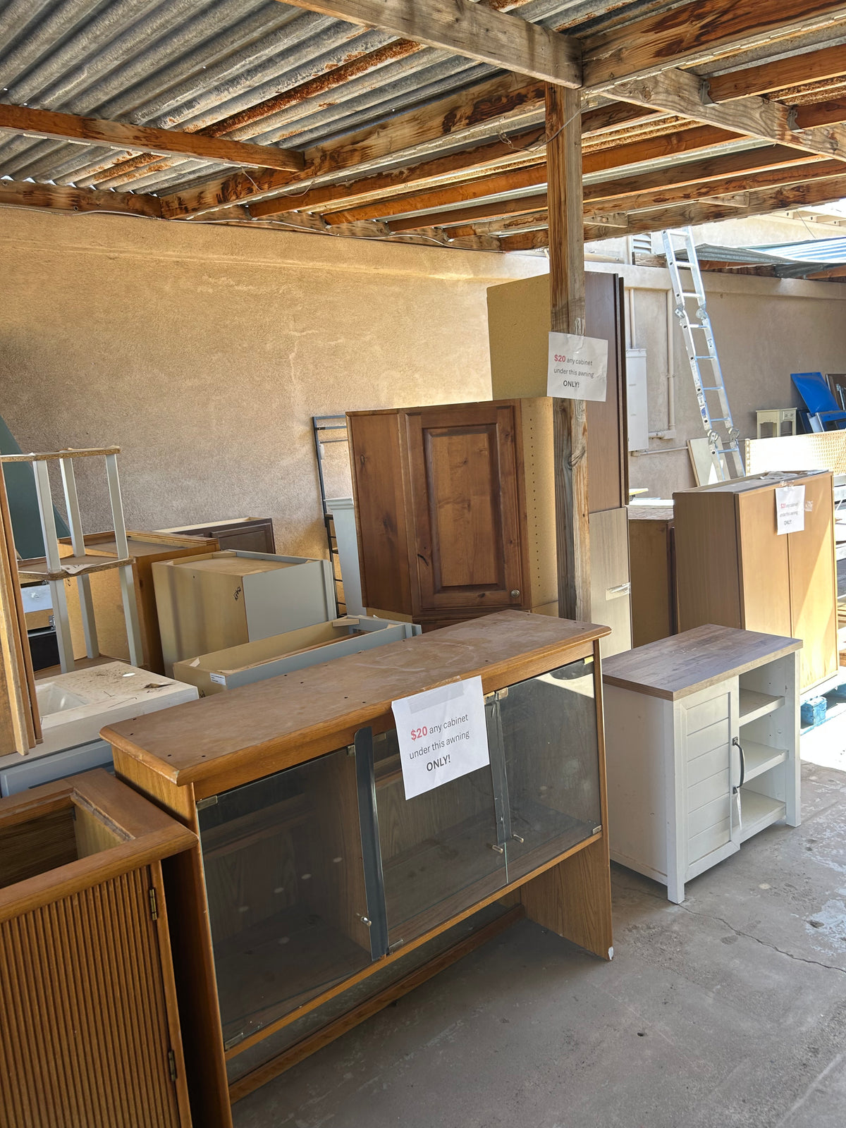 $20 Cabinet Sale