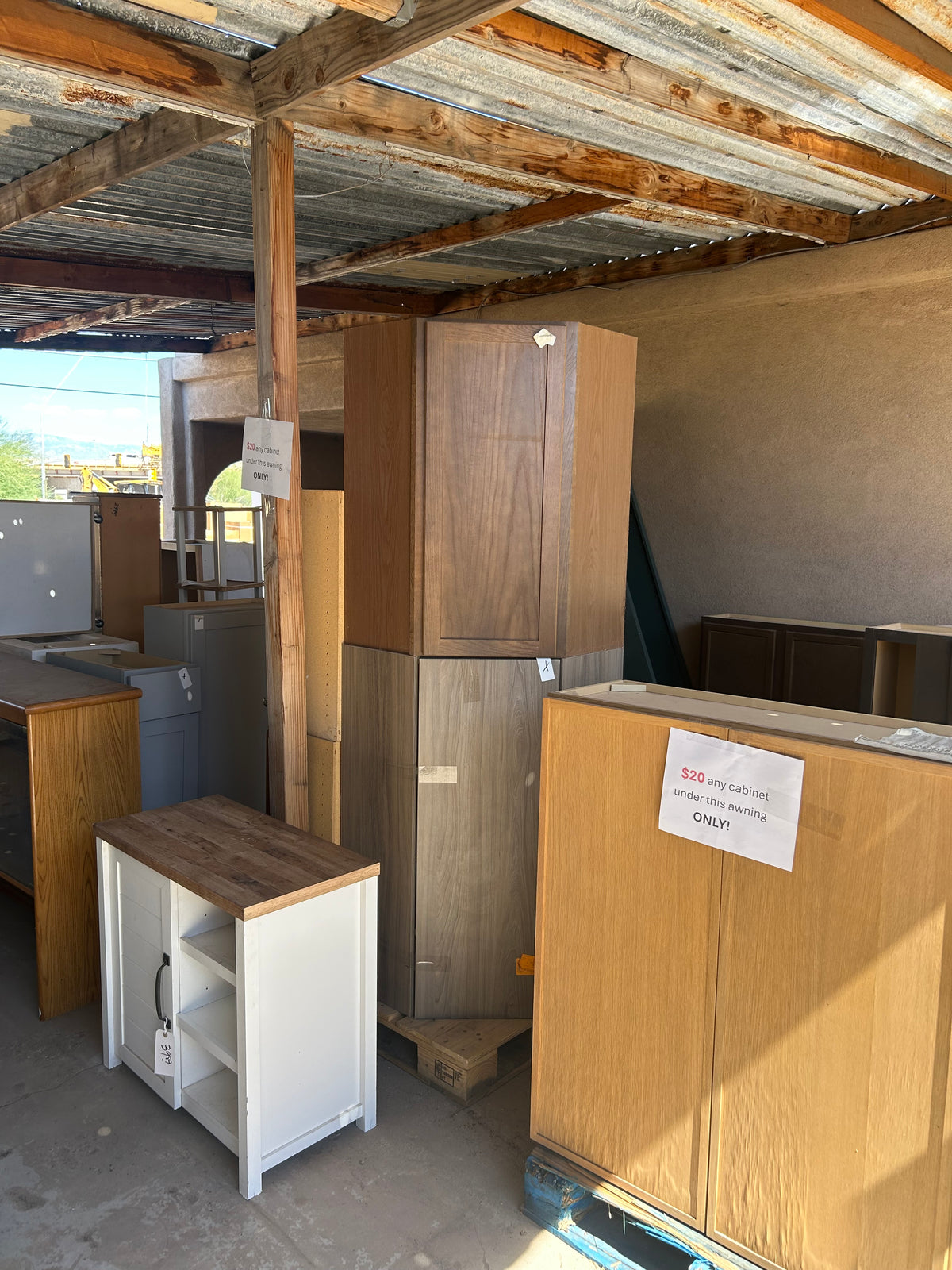 $20 Cabinet Sale