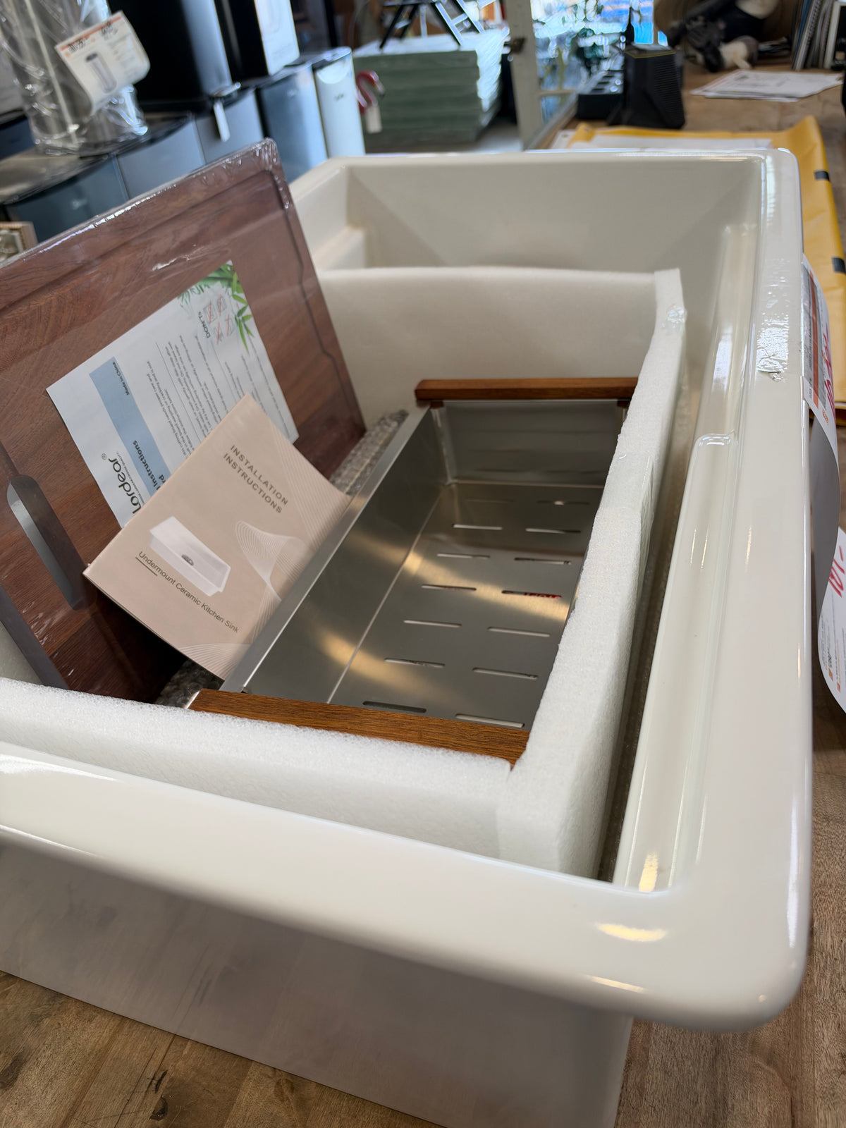 Ceramic Undermount Kitchen Sink