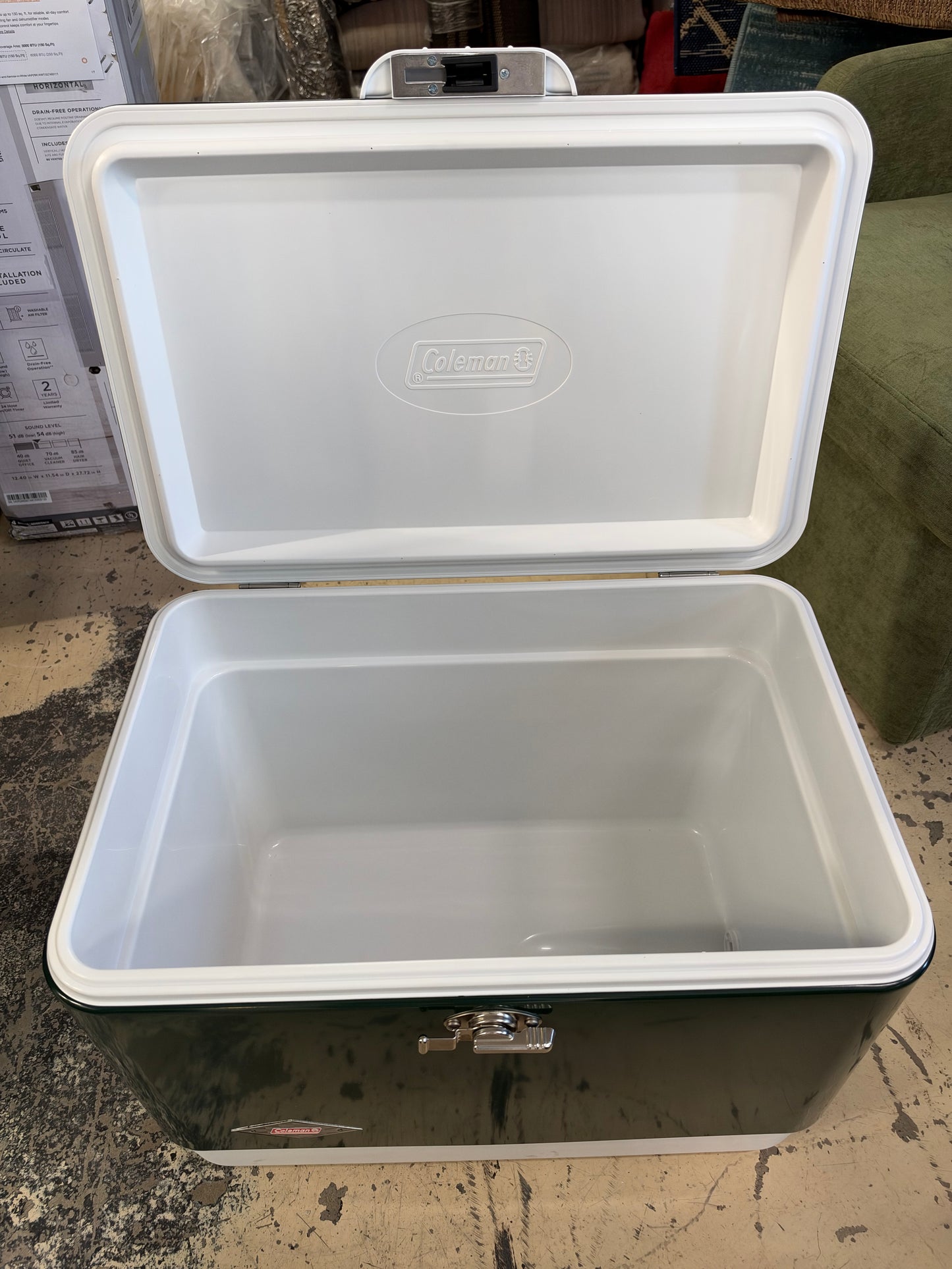 Coleman vintage cooler