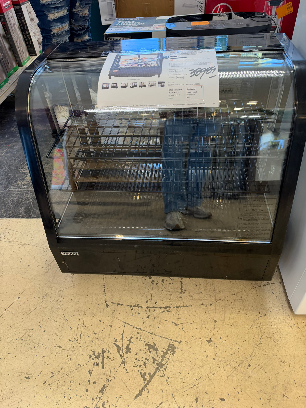 Refrigerated Display Case 3.5 cu. ft