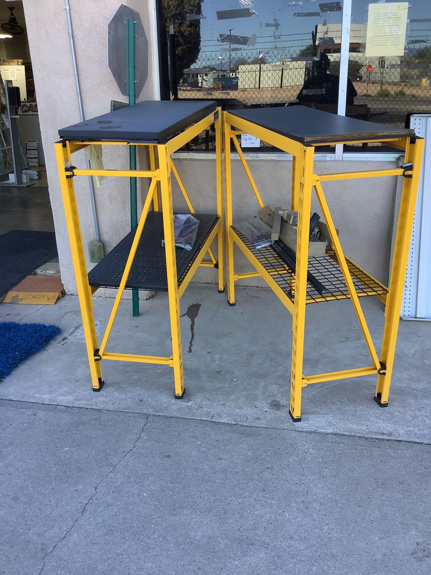 Steel Garage Shelving Unit (Reduced Price)