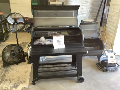 Smoker Charcoal Grill in Black