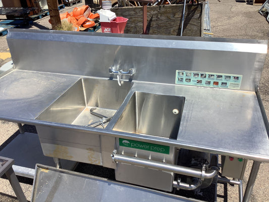 2-Compartment Commercial Sink
