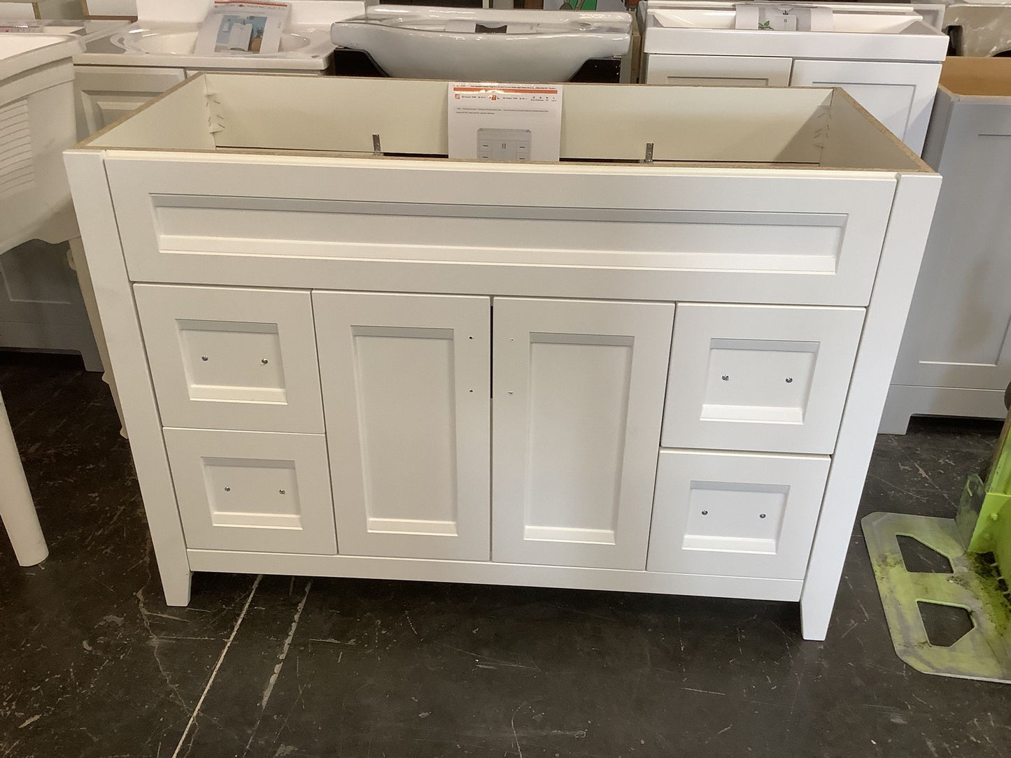 48 in. Bath Vanity Cabinet without Top