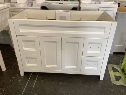 48 in. Bath Vanity Cabinet without Top