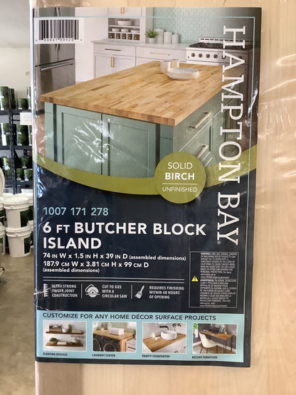 Solid Wood Butcher Block